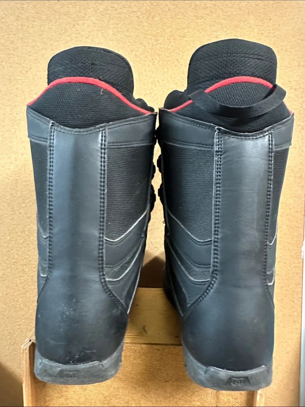 DC Mens Black Snowboard Boots